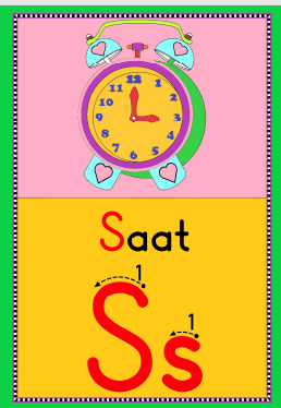1. Sınıf S Sesi Pano Görseli 