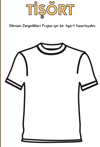 Dilimizin Zenginlikleri Projesi Mayıs Ayı Tişört Tasarım Etkinliği