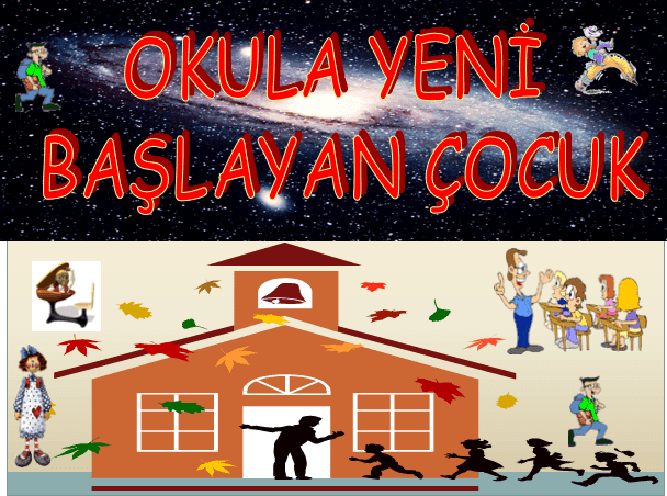 1. Sınıf Okula Yeni Başlayan Çocuğun Hikayesi Sunu