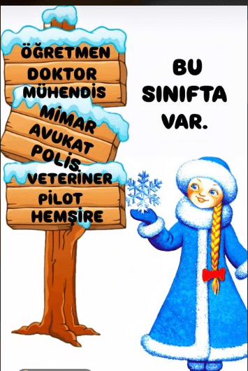 1. Sınıf Kapı Süsü Renkli
