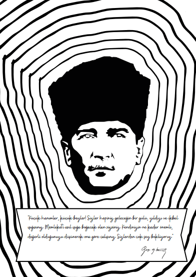 23 Nisan Atatürk Boyama Sayfası