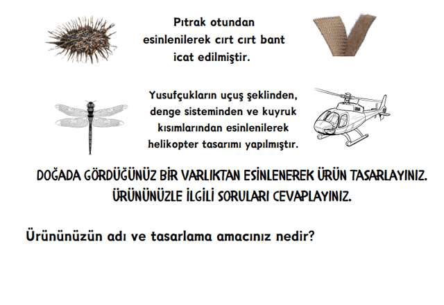 4. SINIF SOSYAL BİLGİLER BENİM ÜRÜNÜM ETKİNLİĞİ
